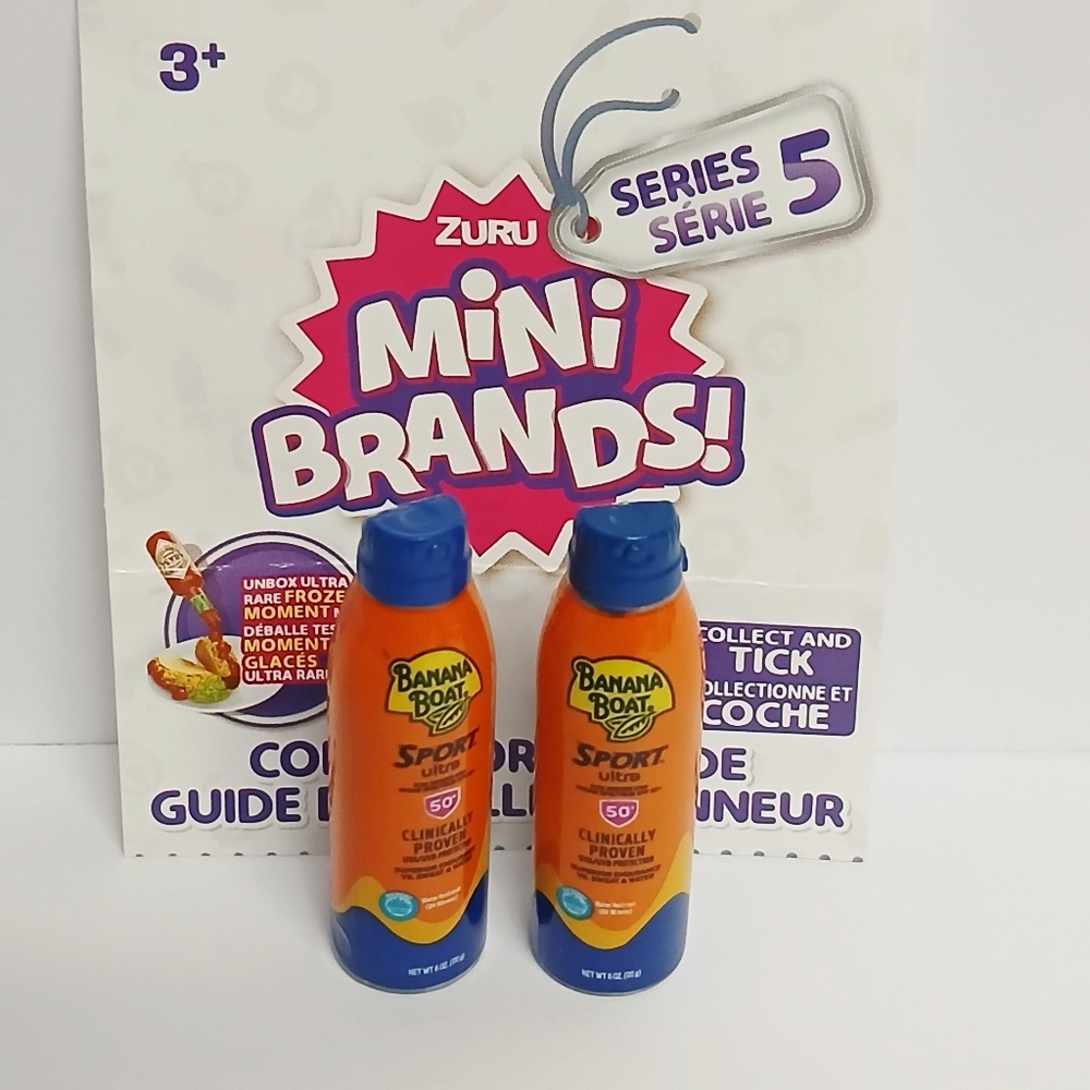 Zuru Mini Brands Series 5 Banana Boat Sport Sunscreen (2)